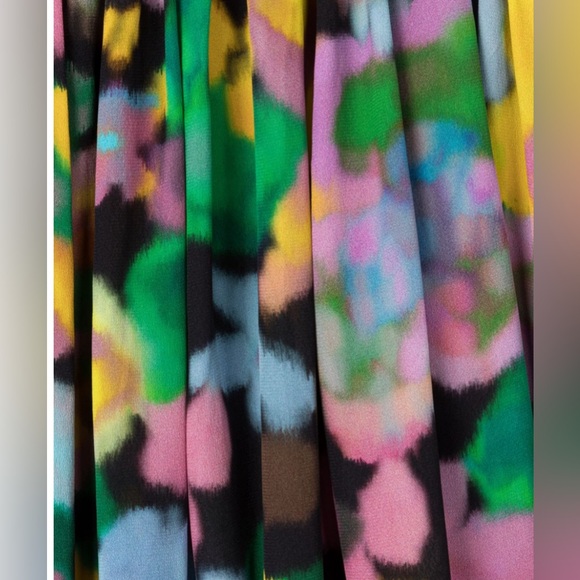 💥SALE💥New $985 AZ FACTORY NWT Huelle Dress: floral print off-shoulder dress NEW - Picture 7 of 8